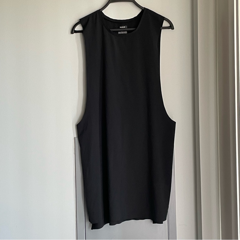 NWOT HURLEY Black Muscle Tank